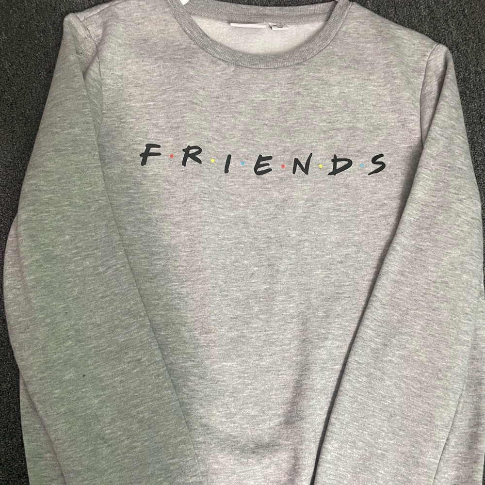 Friends theme sweatshirt(light-gray) - Picture 4 of 4